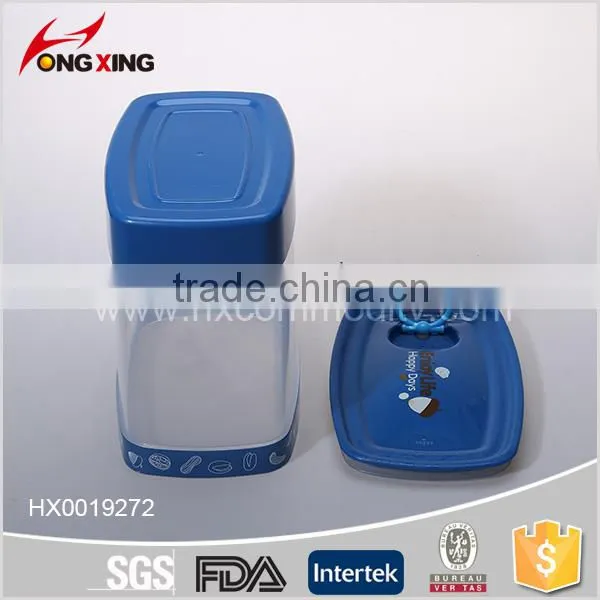 Plastic Seal Box, Rectangle Plastic Seal Canister With Lids photo-3