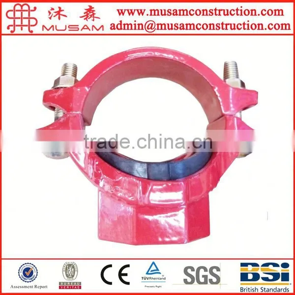 Ductile Iron Grooved Pipe Fittings and Couplings/threaded Grooved Mechanical Cross/tee photo-3