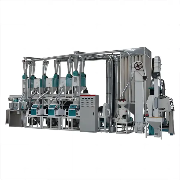 Automatic 20tpd Wheat Maize Corn Semolina Rice Roller Flour Griding Machine Wheat Flour Mill Milling Machine photo-5