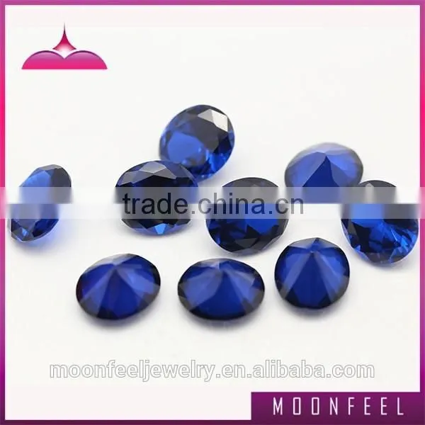 Synthetic Spinel Oval Shape Blue Gemstonte Names