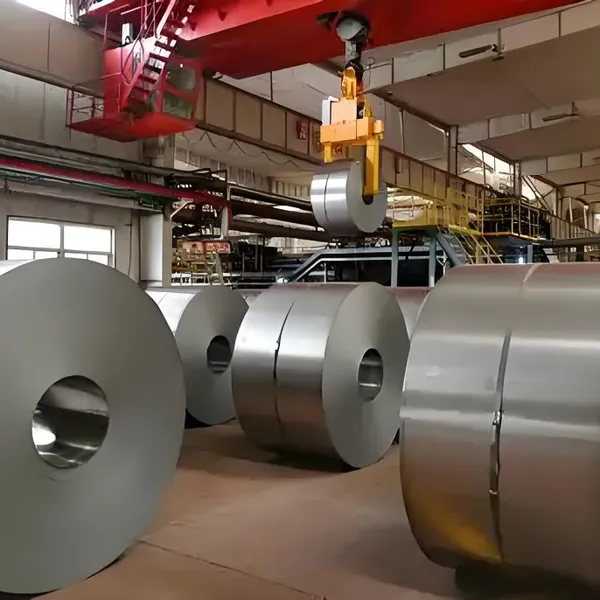 Color-coated Galvalume Steel Coils, Ultra-flat Surface, With an Error Controlled Within 0.01mm. photo-5