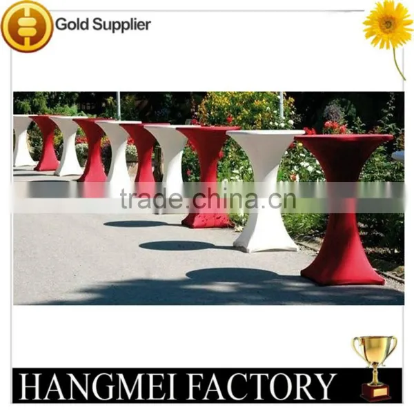Cheapest Spandex High Bar Cocktail Table Cloth for Wedding photo-2