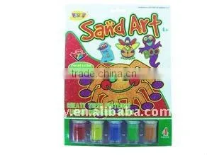 CHILDRENS COLOR ZONE SAND ART ACTIVITY COMPLETE CRAFTING SET