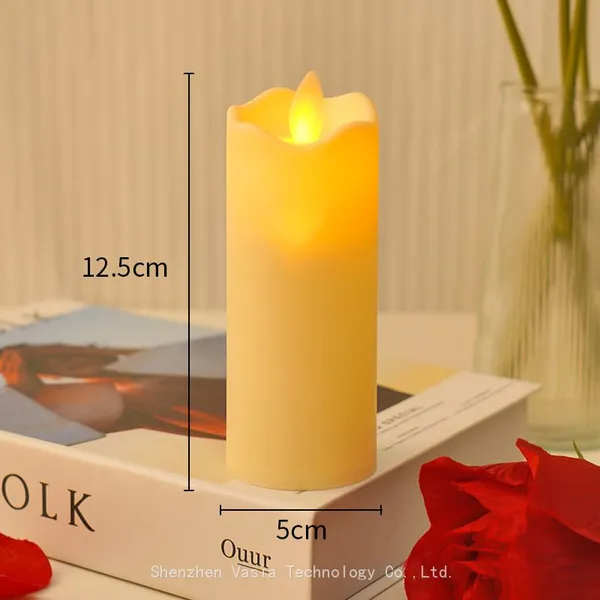 Wholesale Flameless Tea Light Flickering Battery Operated LED Candle IP65 Plastic Bulk for Events photo-3