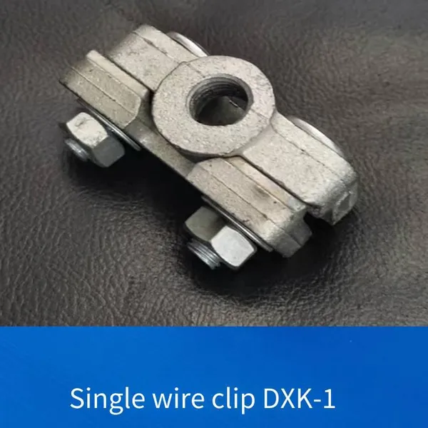 Single Wire Clamp Dxk-1 for Catenary Wire Erection, Double Wire Clamp Dxk-2 for Tram Wire Hanging photo-2