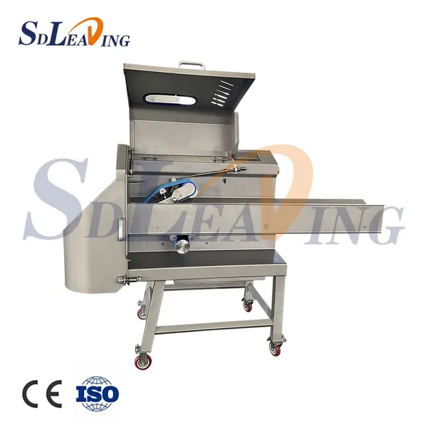 Automatic Stainless Steel Vegetables Cutting Machine Commercial Electric Vegetable Slicer Dicer Shredder for Food Processing photo-5