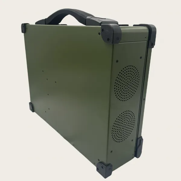 Rugged Laptop 17.3 Inch Portable Reinforced Computer 2U Height Chassis Low Power Consumption Excellent Heat Dissipation Intel Xeon CPU photo-3