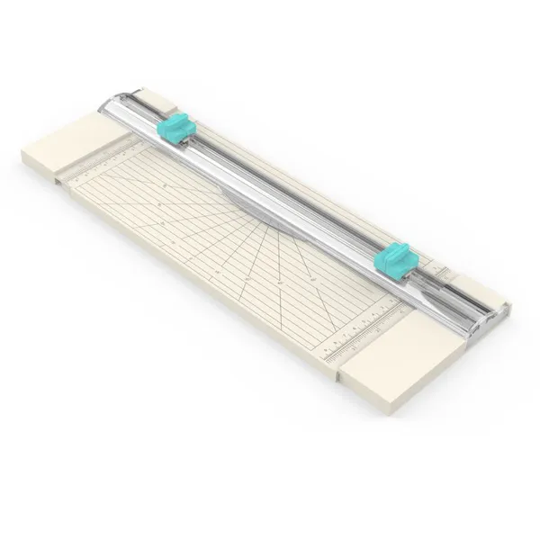 JACC 2-In-1 Manual Paper Trimmer A4 12-inch Personal Craft Photo Cutter for Scrapbooking Creasing Scoring (PT401) photo-2