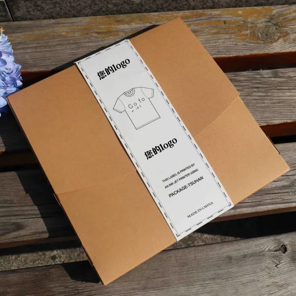 New Design Kraft Paper t Shirt Packaging Box photo-2