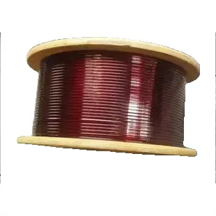 High Resistance Solid Copper Enamelled Winding Wire Coil 600V Rated Rectangular Shape IP67 155-220C 1.5-22mm WanZhou Brand Model photo-5