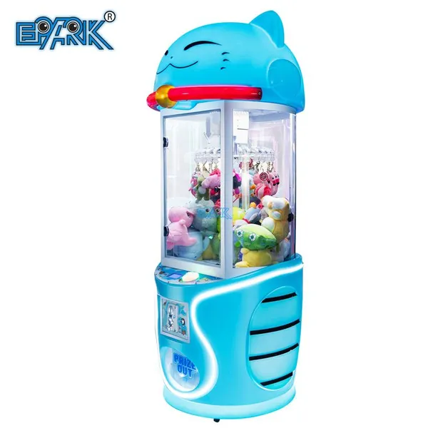 Claw Machine Cat Theme Prize Vending Game With Transparent Cabinet for Shopping Malls Arcades and Family Entertainment Centers photo-4