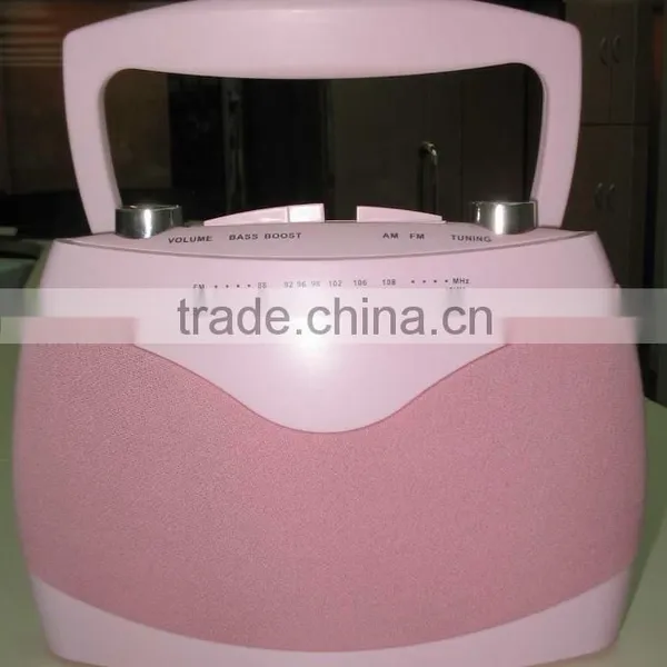 High Quality Stylish Handbag Shape AM FM Analogue Portable Radio photo-2