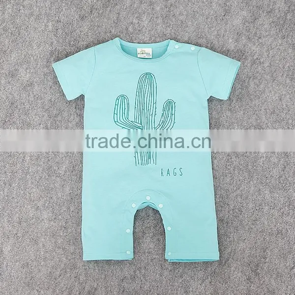 2016 Cute Modeling Cartoon High Quality Newborn Baby Rompers Pure Cotton Summer Toddler Jumpsuits photo-5