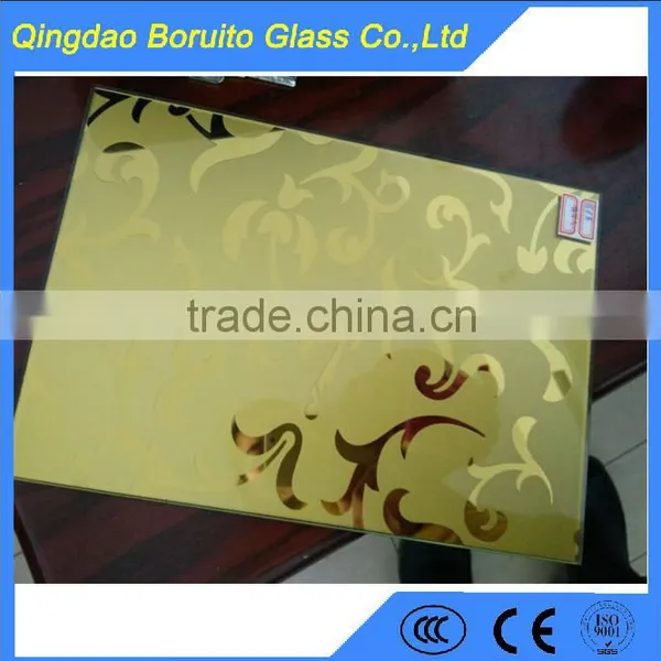 2mm 3mm 4mm 5mm 6mm Acid Etching Frosted Art Mirror photo-3