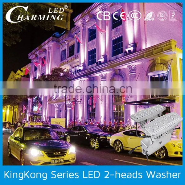 Rgb Dmx Ip65 High Power Aluminum Full Color Led Wall Washer for Club Hotel Bar Decoration photo-2