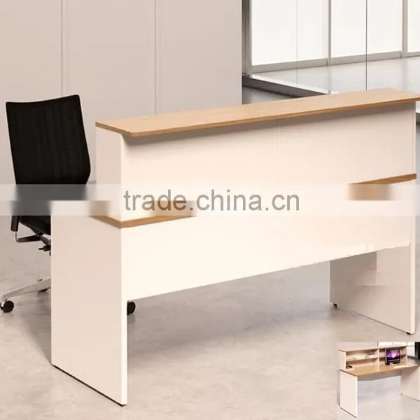 Modern Salon Reception Table Design 2 Person Reception Desk (SZ-RTB030-1) photo-5