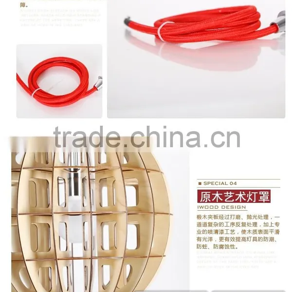 LED Pendant Light JK-8005B-35 China Supplier Industrial Led Lamp Stage Lamp Wooden Pendant Lighting photo-5