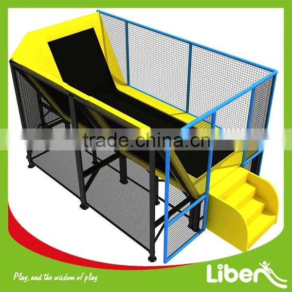 Trampoline Mat Surrounded Cheap Small Children Indoor Trampoline Park With Safety Enclosure photo-2