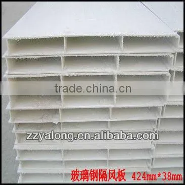 FRP Panels,Fiberglass Baffle Plate/Wind Guard Board,424mm*38mm photo-5