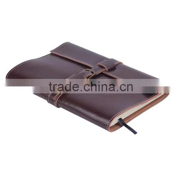 Cheap a5 Fancy Western Genuine Leather Journal Notebook With Good Quality photo-2