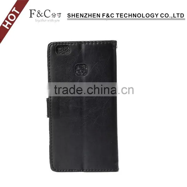 Leather Flip Case for Huawei Wallet Case [Book Fold] Leather Cover [Flip Cover] With Foldable Stand, Pockets for ID, Credit Card photo-2