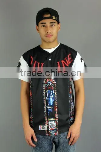 cool sublimation base ball jersey