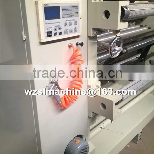 Full Automatic Coreless Pre Stretch Film SlittingRewinder Machine photo-3