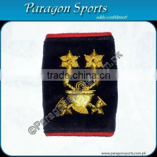 Military Epaulettes Army Epaulettes With Hand Bullion Wire Embroidery