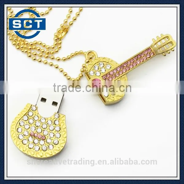 Crystal Guitar USB 2.0 Flash Guitar USB Memory Stick 8GB/16GB/32GB photo-5