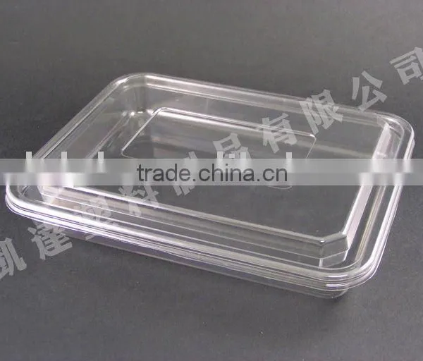 Bread Tray,plastic Food Tray, Disposable Cake Tray, Blister Clamshell,sandwich Combo Tray,cake or Deli Container,cake Punnet