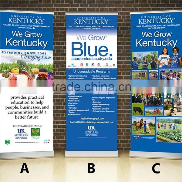 Custom PVC Printed Type Display Banner Standing Banner Advertising Roll Up Banner Quality Choice Most Popular photo-5