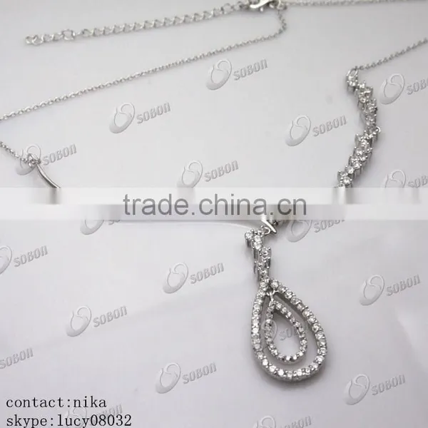 2016 Fashion Jewellry 925 Sterling Silver Pendant Necklace Wholesale in China photo-4