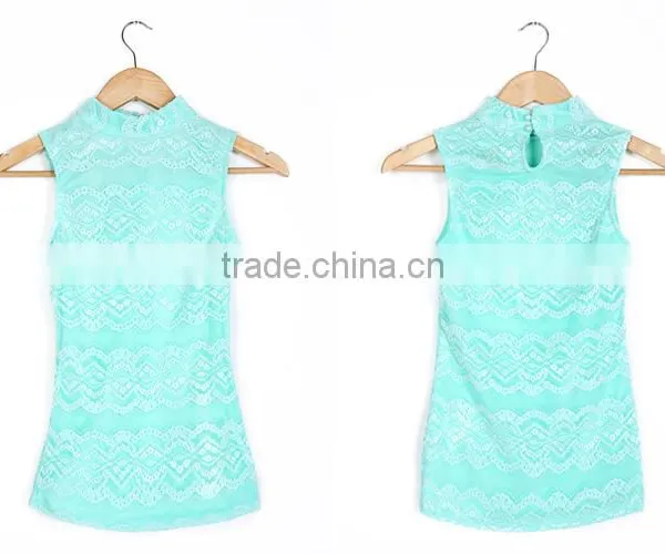 Elegant Lace Tops Women 2016 Latest Ladies Lace Tops Latest Design photo-6