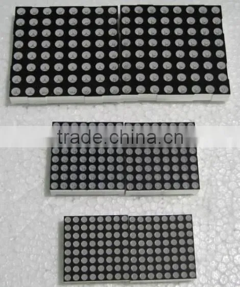 Wholesale Indoor Single Red Color Dual Color 5.0/P7.62 Dot Matrix LED Electronic Messaging Board