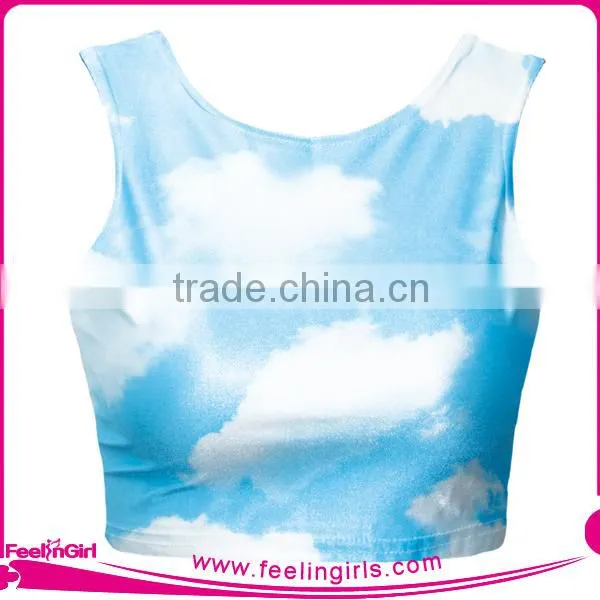 Cheap Good Quality Wholesale Plain Sexy Girls Cool Summer Tank Tops photo-3