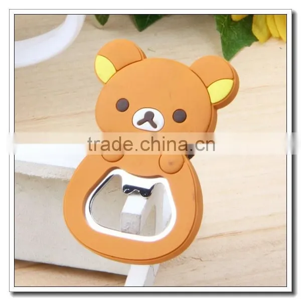 High Class Customized Design 3d PVC Bottle Opener photo-4