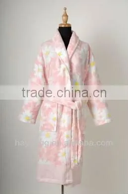 Women's Beautiful Polyester Bathrobe