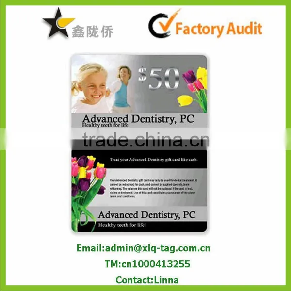 2014 Free Design~~~!!! Free Sample Vip Card/Member ID Card / Plastic Card photo-2