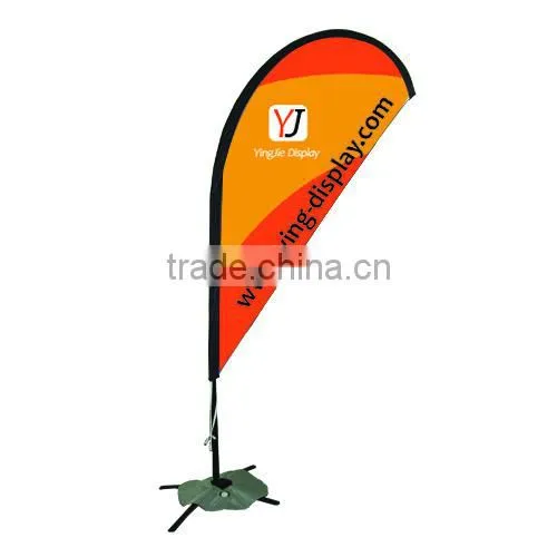 Durable Sublimation Flag Banner Fiberglass Pole photo-2