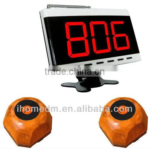 waterproof with double-sided adhesive singcall table call bell