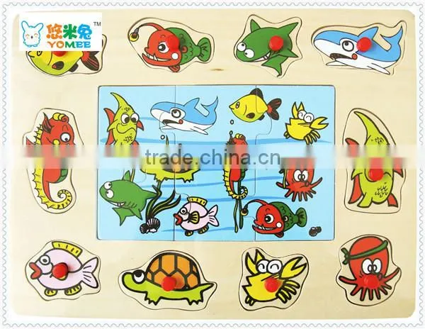 Eco-friendly High Quality Children A4 Paper Jigsaw Puzzle