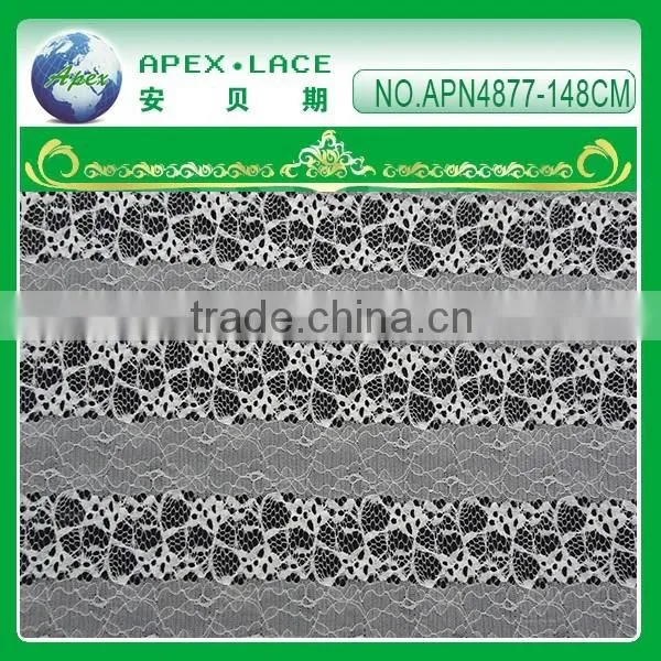 Wholesale Fashion 100% Nylon Fabric New Sample Lace for Dress photo-3