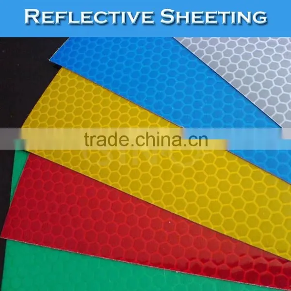 Self Adhesive Outdoor Solvent Printing Reflective Sheeting photo-6