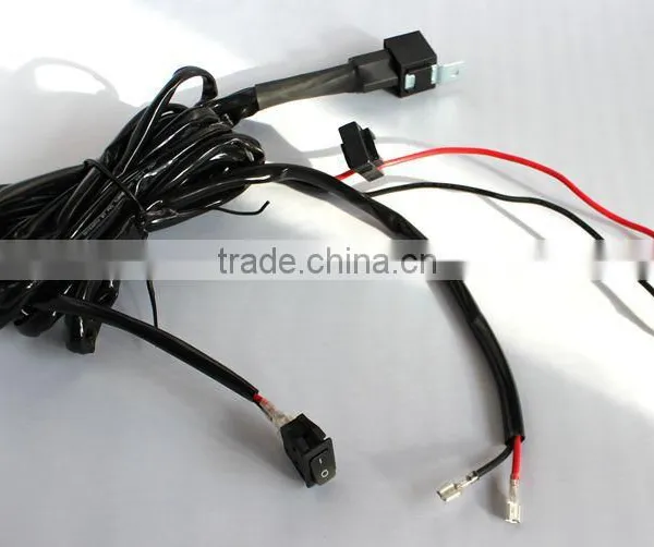 New Development LED Work Light Harness MAX 300W With Switch and Relay photo-6