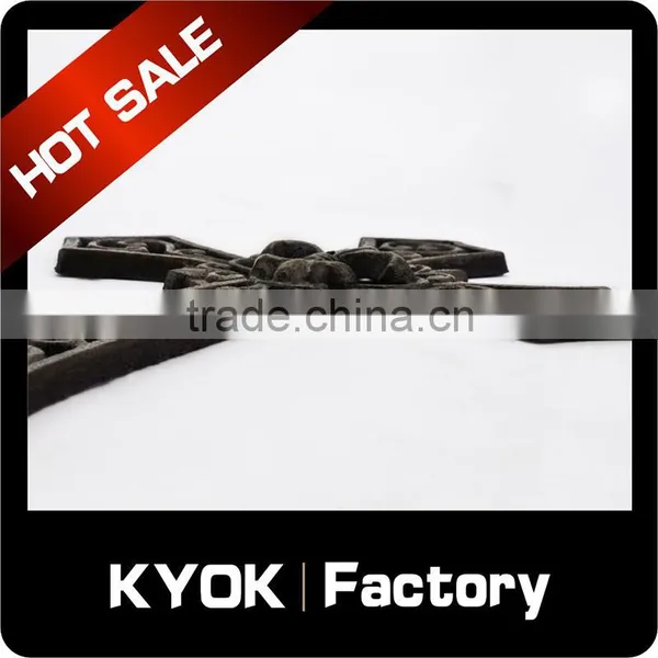 KYOK Special Design Wrought Iron Curtain Iron Cross,home Decorative Iron Cross,cast Iron Crosses photo-6