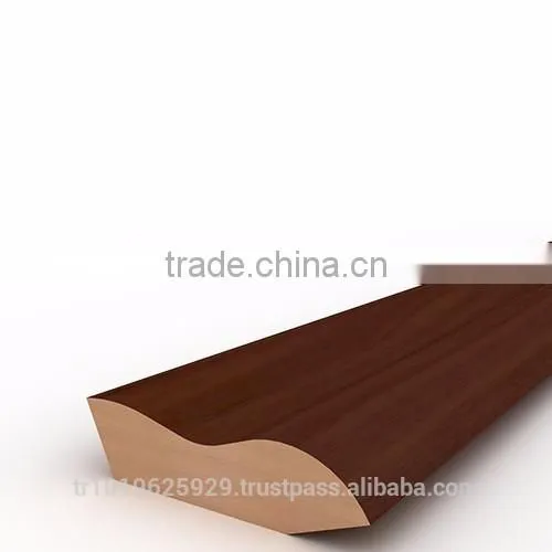 Pvc Mdf Skirting Profile, Baseboard