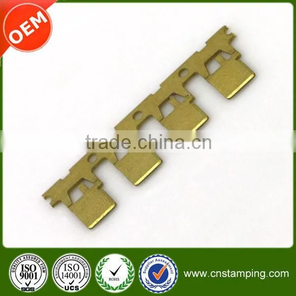 Small Brass Battery Terminal Parts Equiped With Computer photo-3