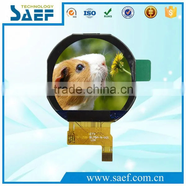 240x204 Dots TFT Display Screen 1.22inch Round TFT IPS SPI Interface