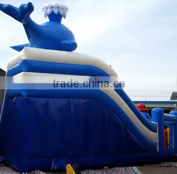 Irregular Outdoor Sea World Play Inflatable Rush Run Ostacle Course photo-4