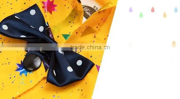 Wholesale Yellow Thin Raincoat for Kids photo-4